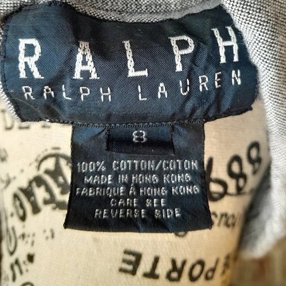 Ralph Lauren Button-down Shirt Grey - Picture 4 of 4
